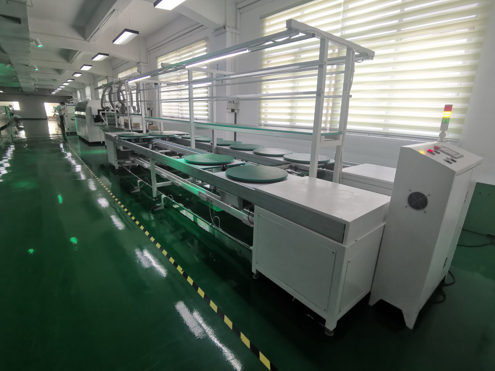 廣晟德倍速鏈生產線展示區(qū)